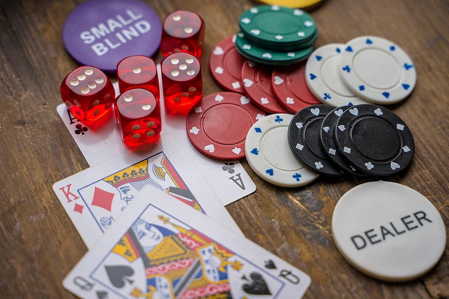 perjudian, undian, poker, keberuntungan, bermain, keuntungan, menang, risiko, berjudi, poin