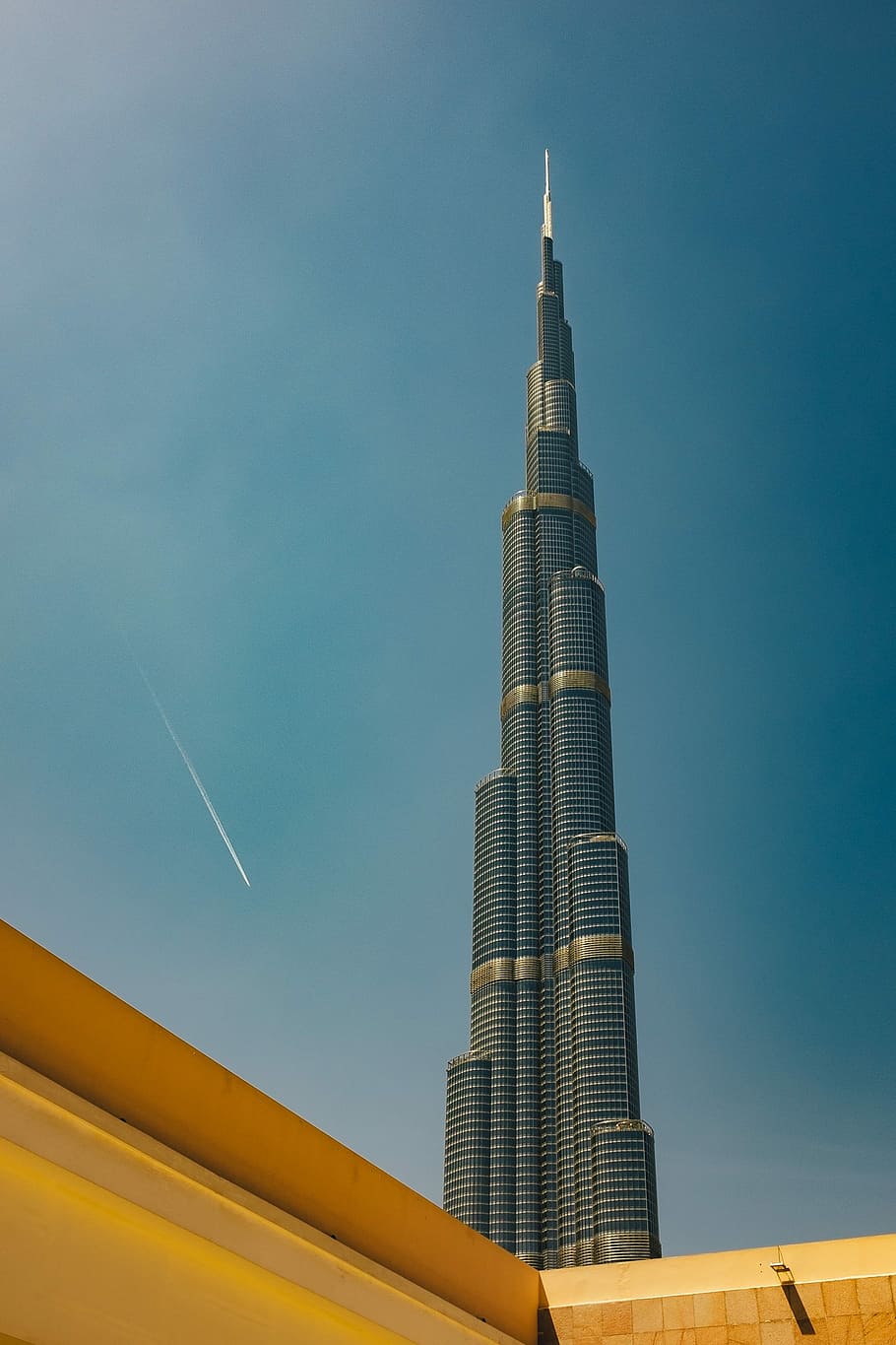 dia, burj khalifa, arquitetura, torre, construído estrutura, dubai, Emirados Árabes Unidos, céu, construção exterior, arranha céu