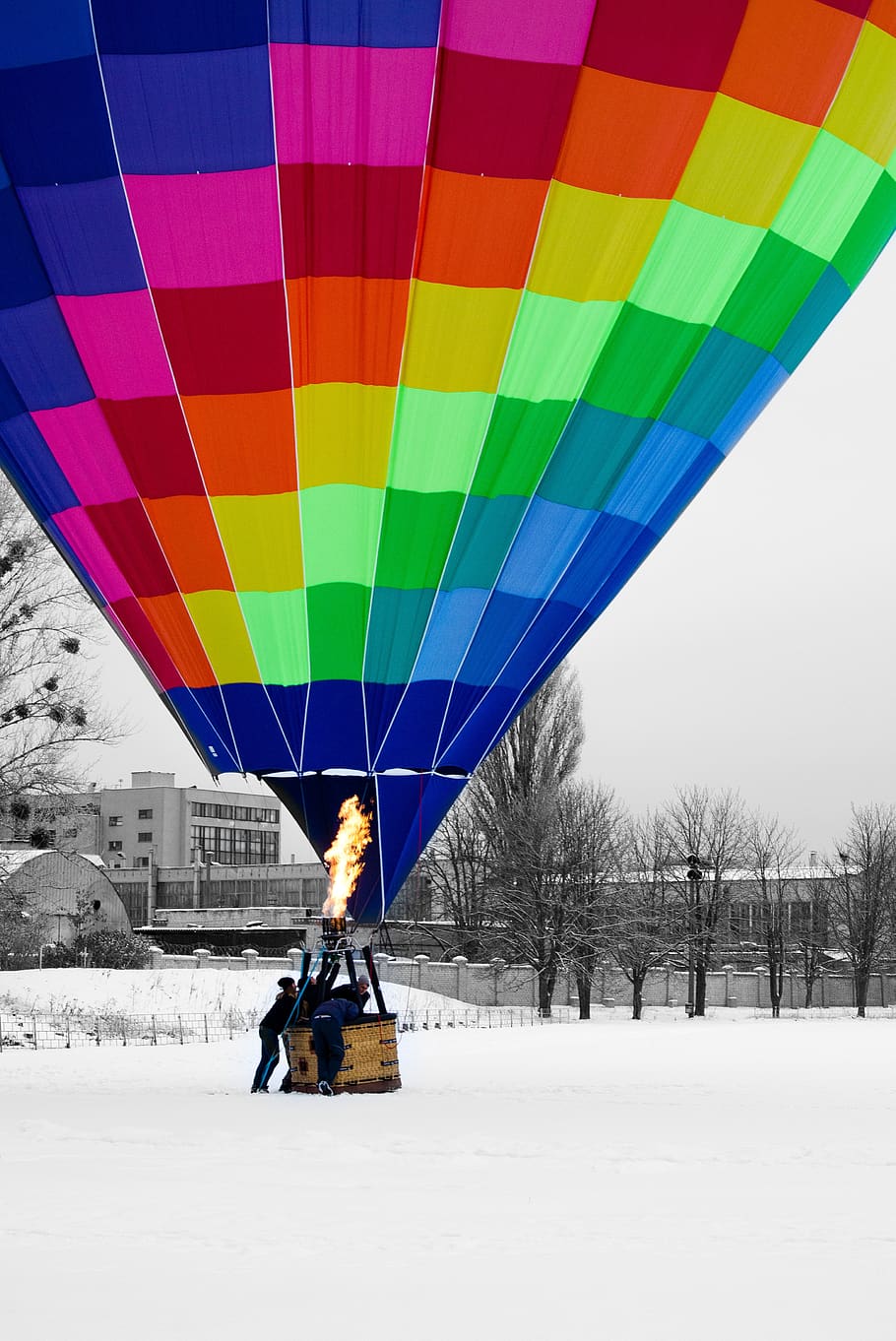 balon udara panas, balon, penerbangan, warna-warni, petualangan, udara, langit, warna, mengangkut, keranjang