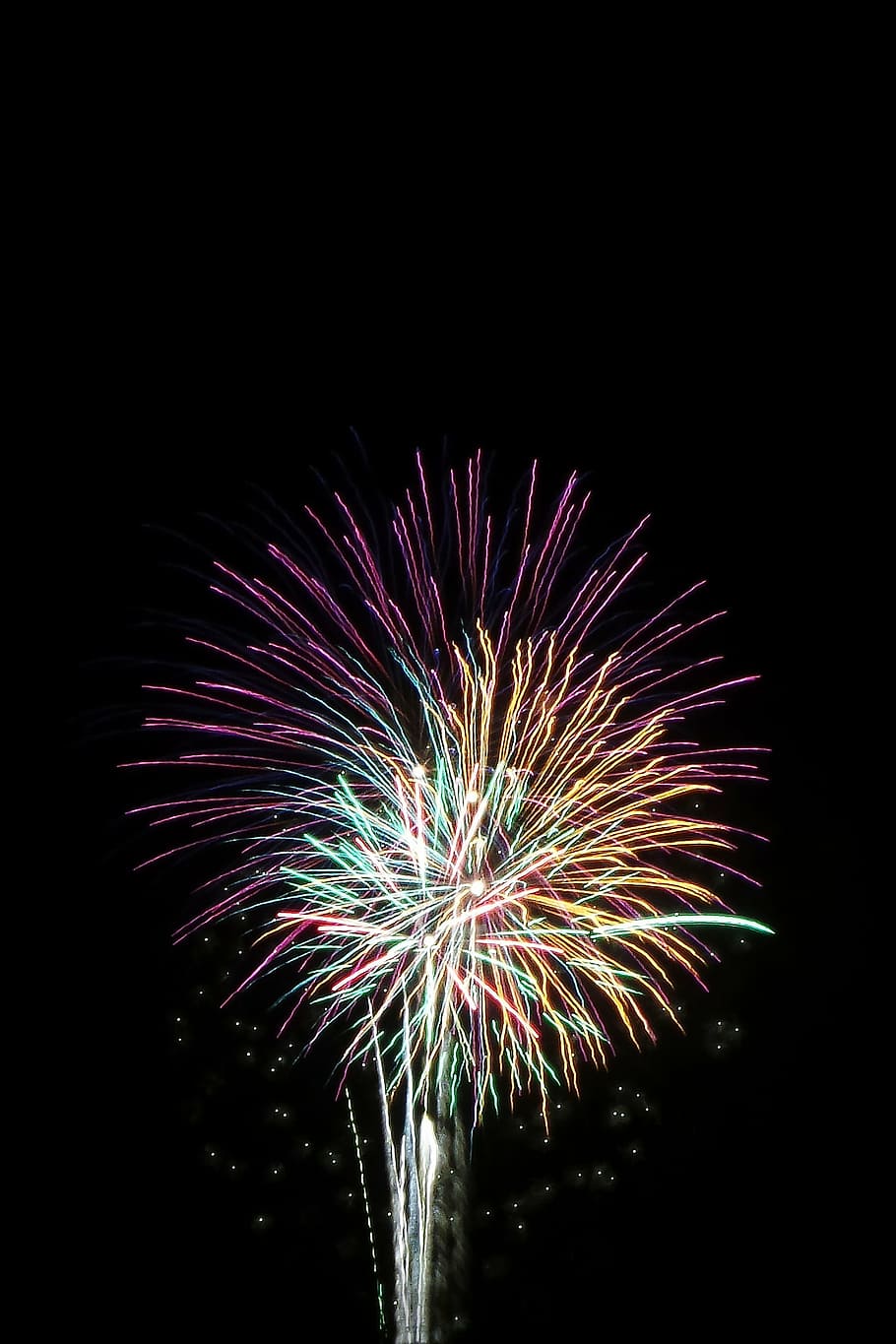 fireworks during nighttime, rockets, fireworks, party, night, celebration, exploding, firework Display, fire - Natural Phenomenon, firework - Man Made Object