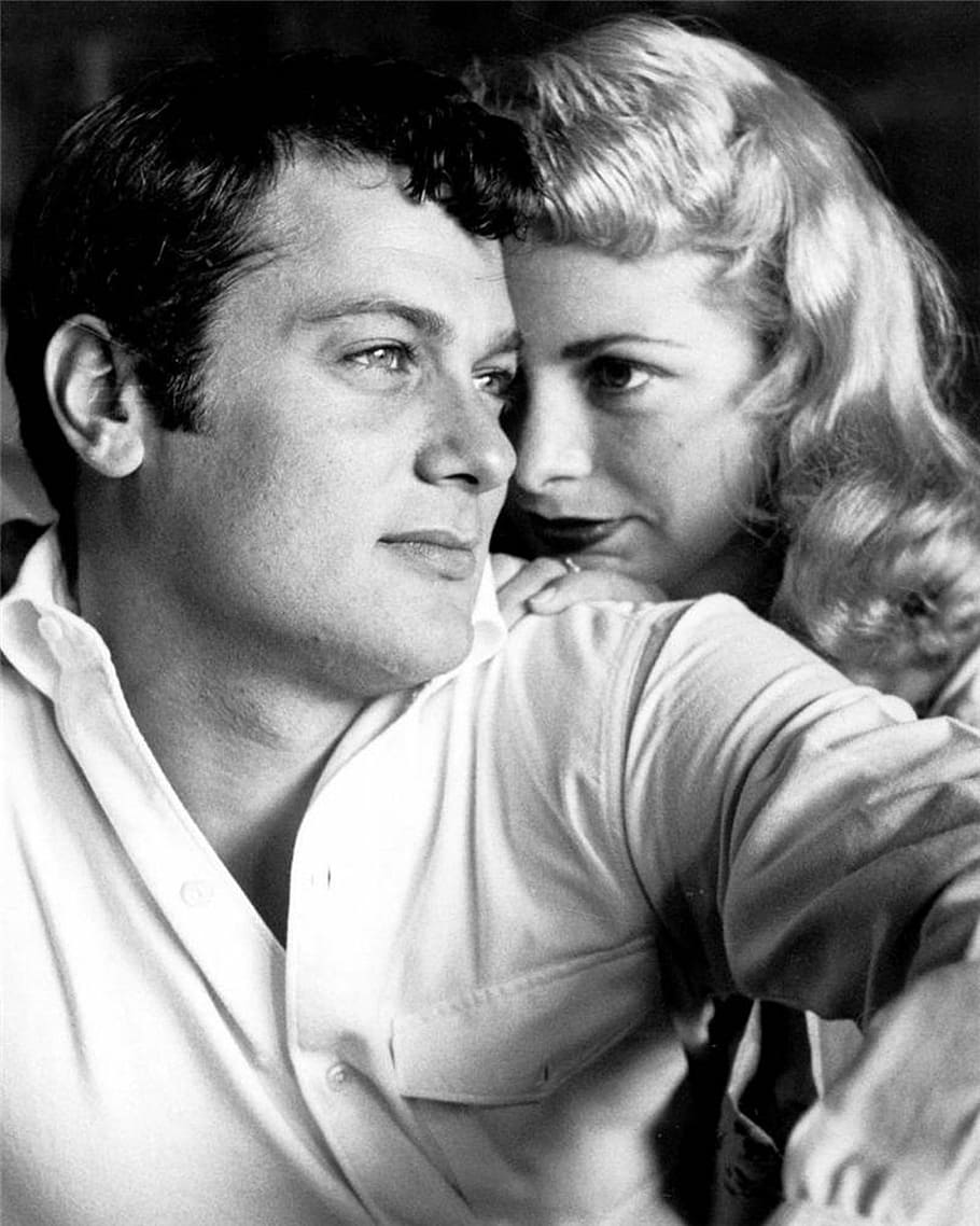 tony curtis, janet leigh, actor, actress, film, movies, cinema, hollywood, vintage, retro