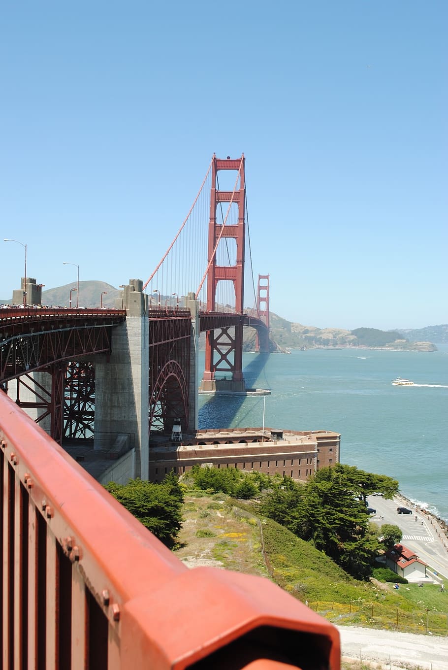 gerbang emas, jembatan, san francisco, san francisco bay, california, air, tengara, pasifik, perjalanan, pariwisata