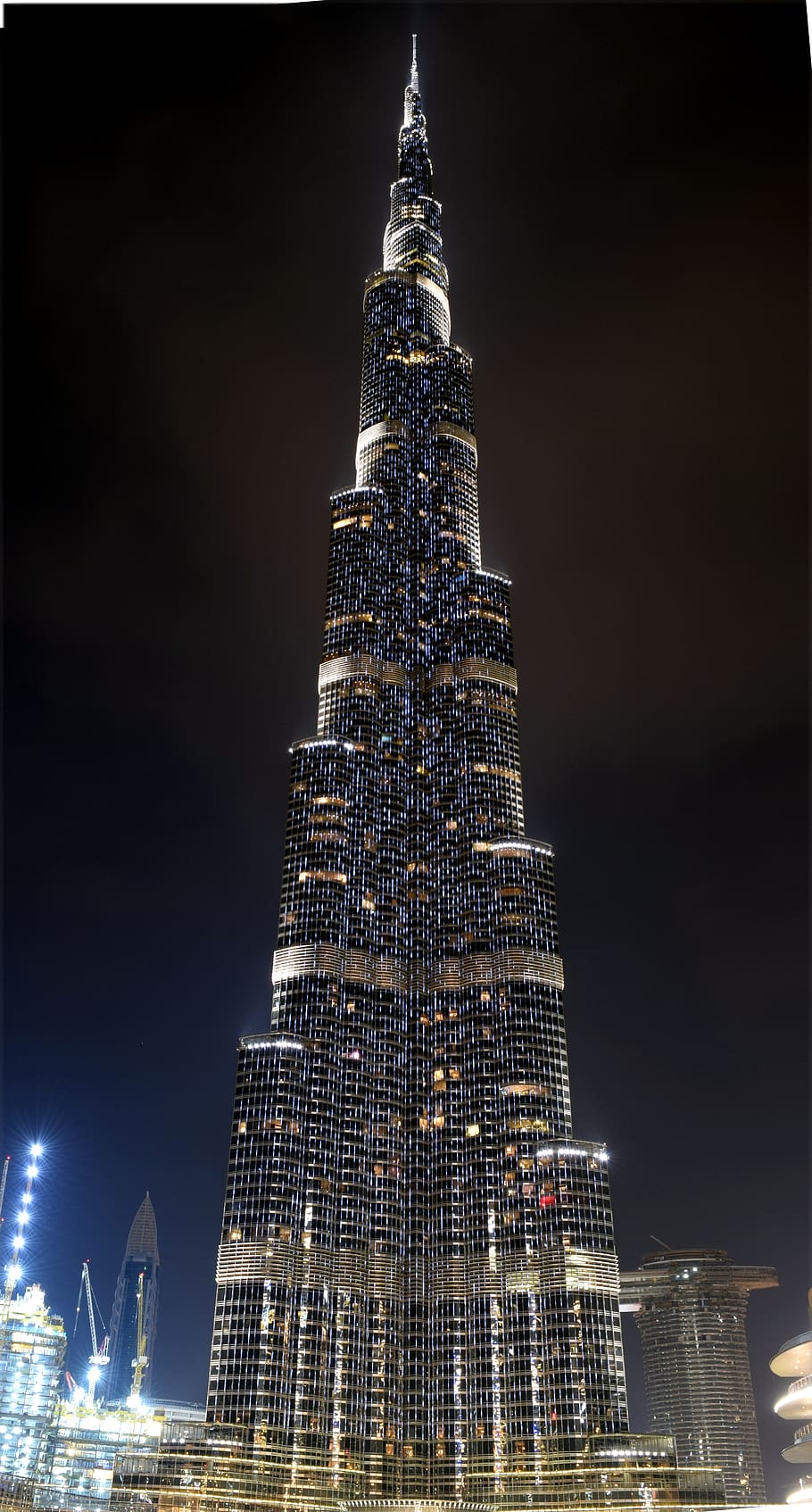 dubai, burj khalifa, architecture, modern, emirates, high, landmark, tower, vacations, arabic