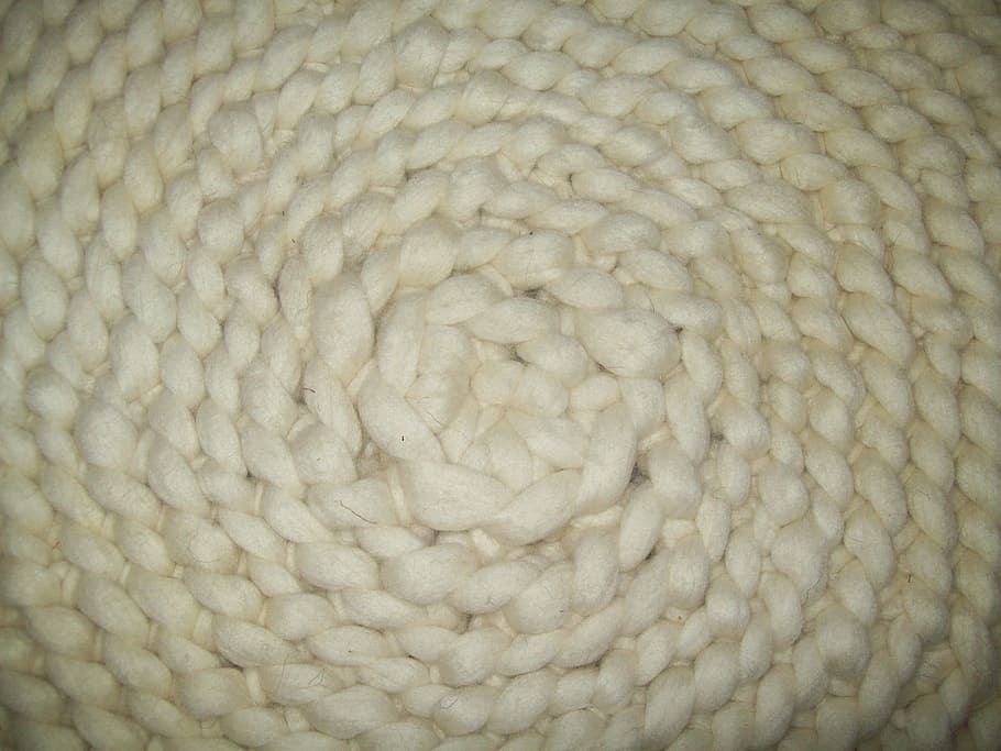 white knit mat, wool, knit, structure, district, carpet, backgrounds, animal, close-up, animal Skin