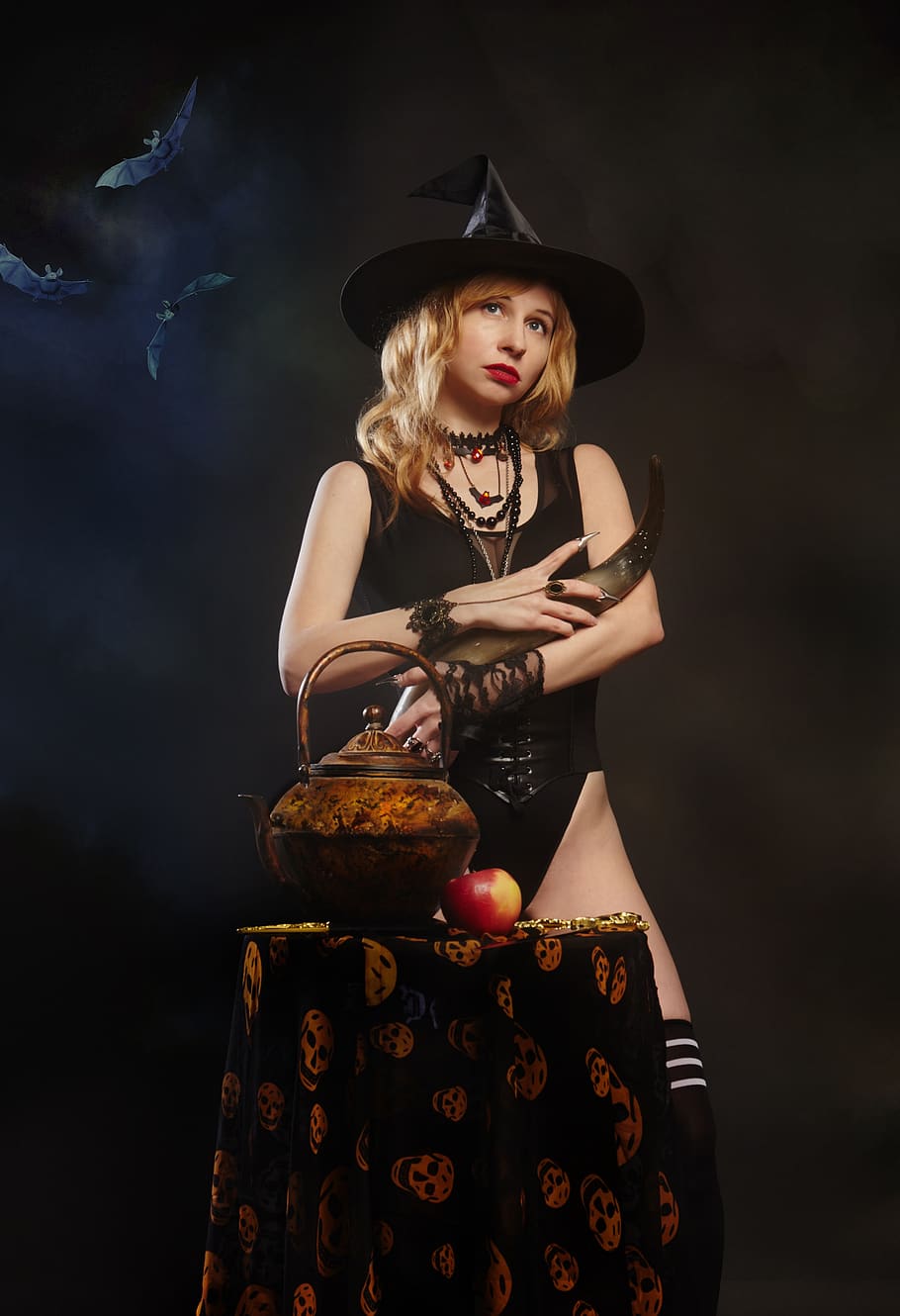 witch, magic, halloween, witchcraft, hat, spell, mag, tarot, astrology, gothic