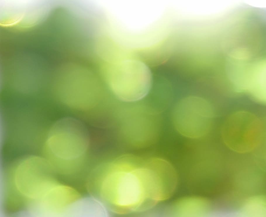 Bokeh, Blur, Lights, green, backgrounds, green color, defocused, full frame, nature, abstract
