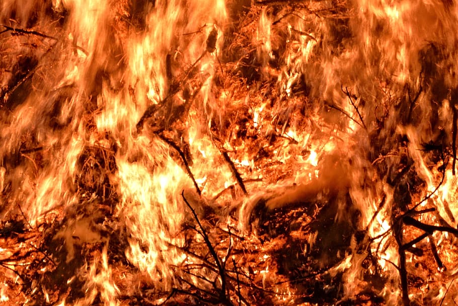 Easter Fire, Fire, Fire, Fire, Flame, fire, flame, easter, customs, blaze, burning, heat - temperature