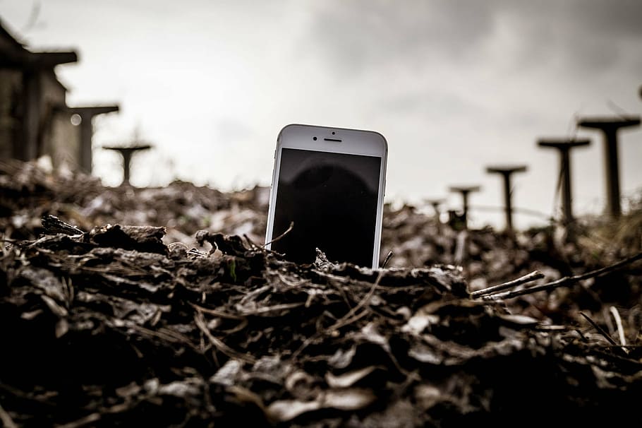 abstract, mobile phone, field, decay, technology, wireless technology, communication, connection, smart phone, portable information device
