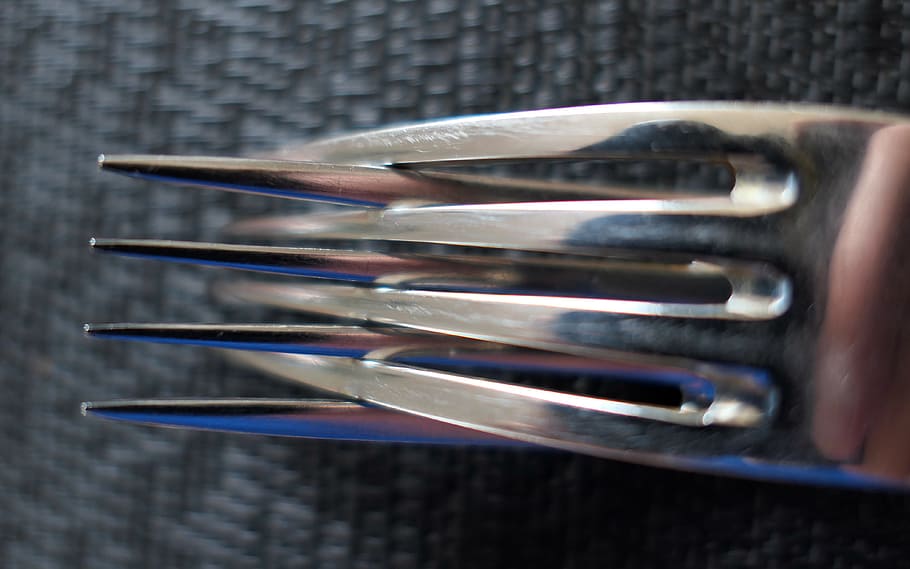 fork, knife, cutlery, esswerkzeug, metal, metal fork, table cover, table decorations, gastronomy, eat