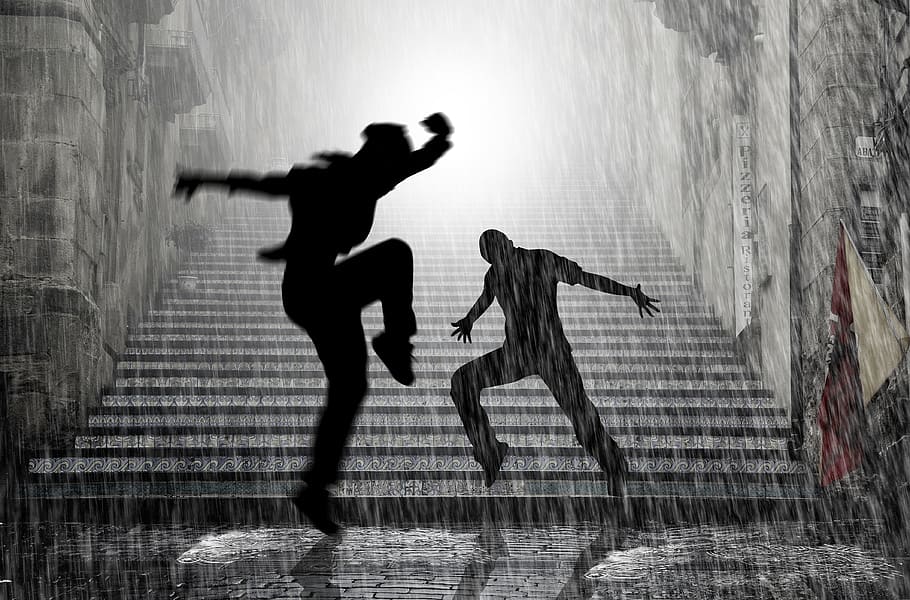 menari di tengah hujan, menari, hujan, pertunjukan, teater, casal, basah, siluet, penuh, gerakan