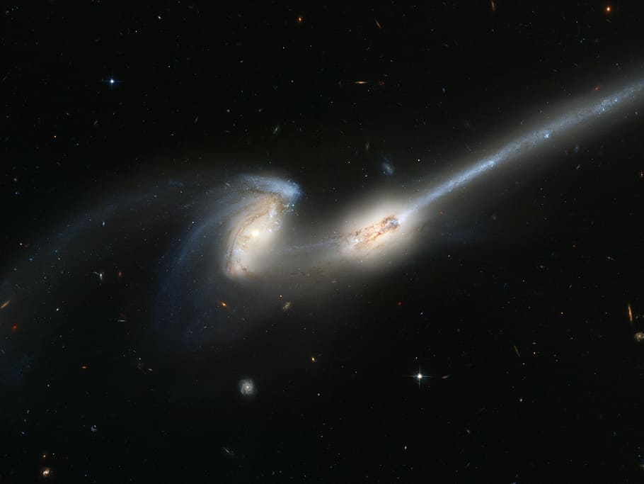 galaksi spiral, galaksi tikus, ngc 4676, konstelasi koma berenices, ruang, bintang, kosmos, alam semesta, langit, bintang - ruang