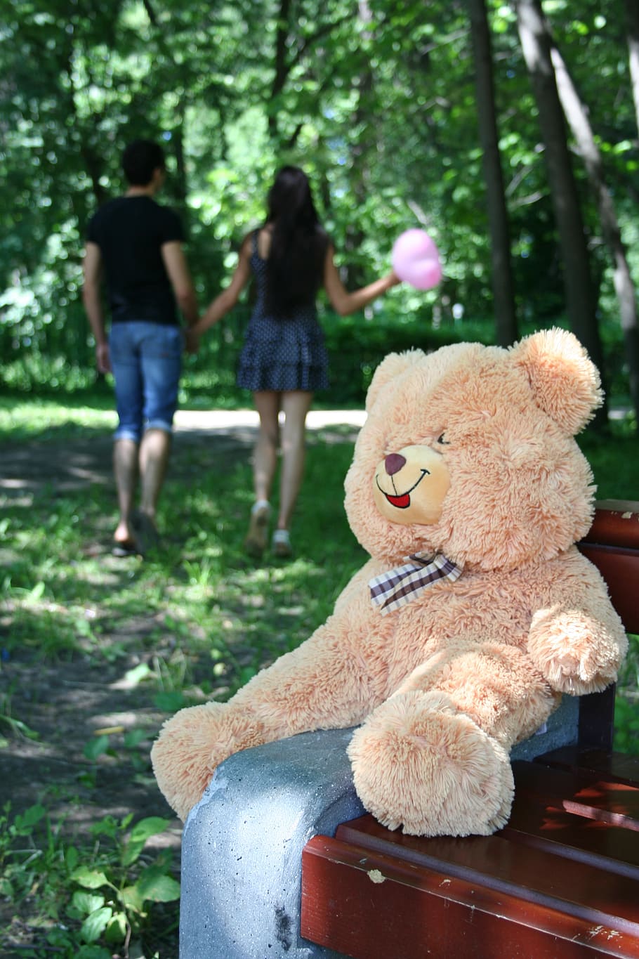 childhood goes away, maturation, teens, toy, stuffed toy, teddy bear, representation, focus on foreground, women, day