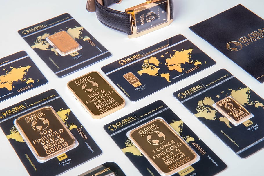global, 1 onça, bem, barra de ouro, ouro, cartão, chip, negócios, ninguém, fotografia