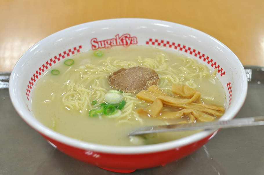 sugakiya ramen, ramen, bowl, food, japanese, noodles, public domain, sugakiya, soup, meal