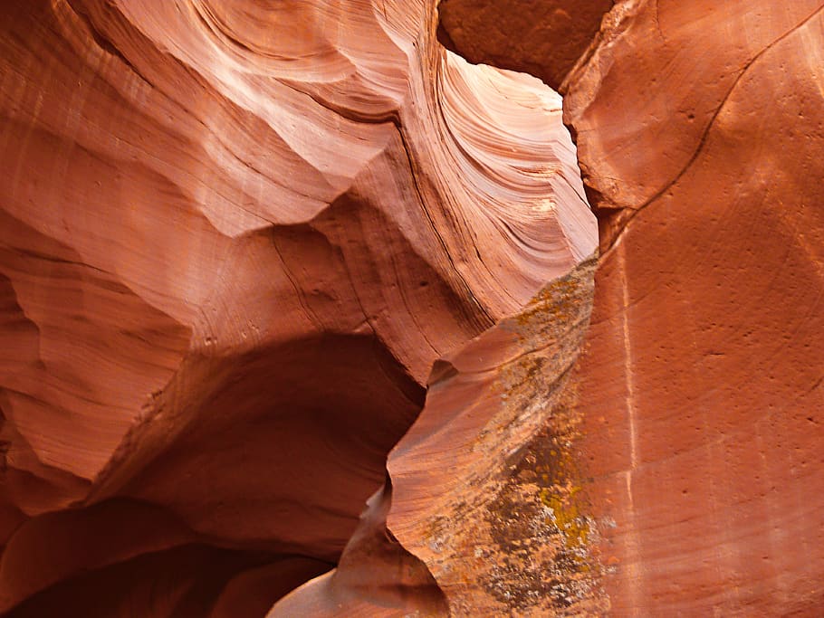 upper antelope slot canyon, page, arizona, usa, sandstone, desert, erosion, nature, tourist attraction, formation