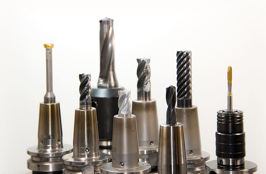 drill, drill collection, milling, milling machine, drilling, tool, metal, metalworking, industry, cnc