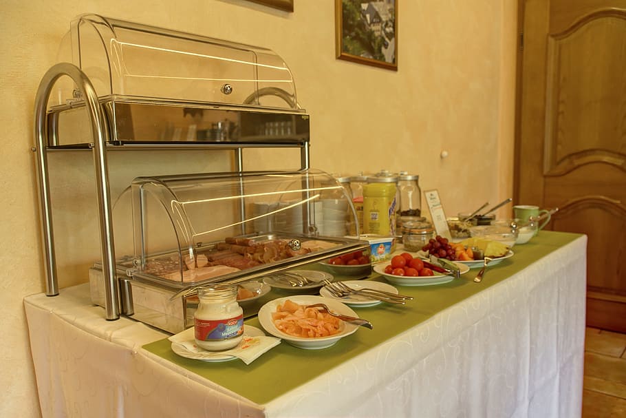 breakfast, buffet, eat, food, nutrition, benefit from, frisch, delicious, gastronomy, hunger