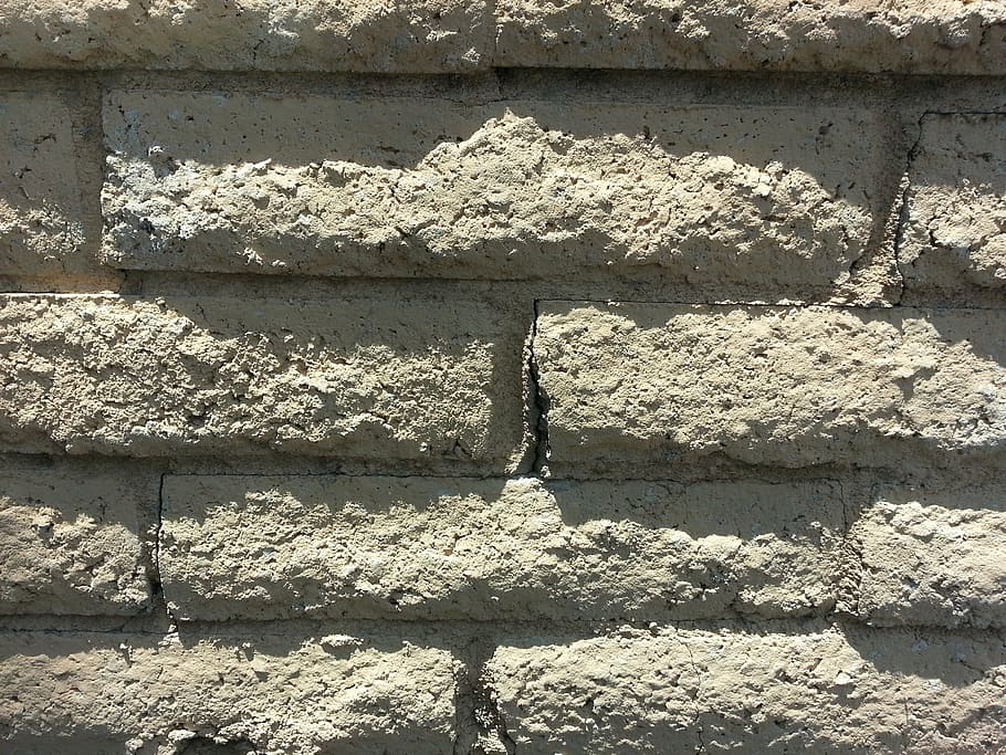 brick, white, grout, shadow, block, exterior, brickwall, backgrounds, pattern, wall - Building Feature