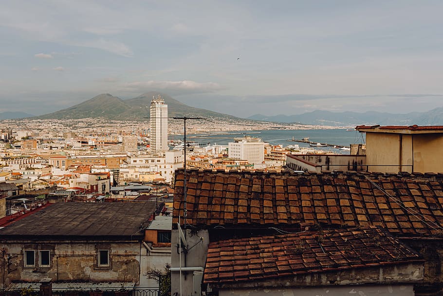 Italia, Napoli, Europa, ciudad, viaje, Nápoles, arquitectura, estructura construida, exterior del edificio, edificio