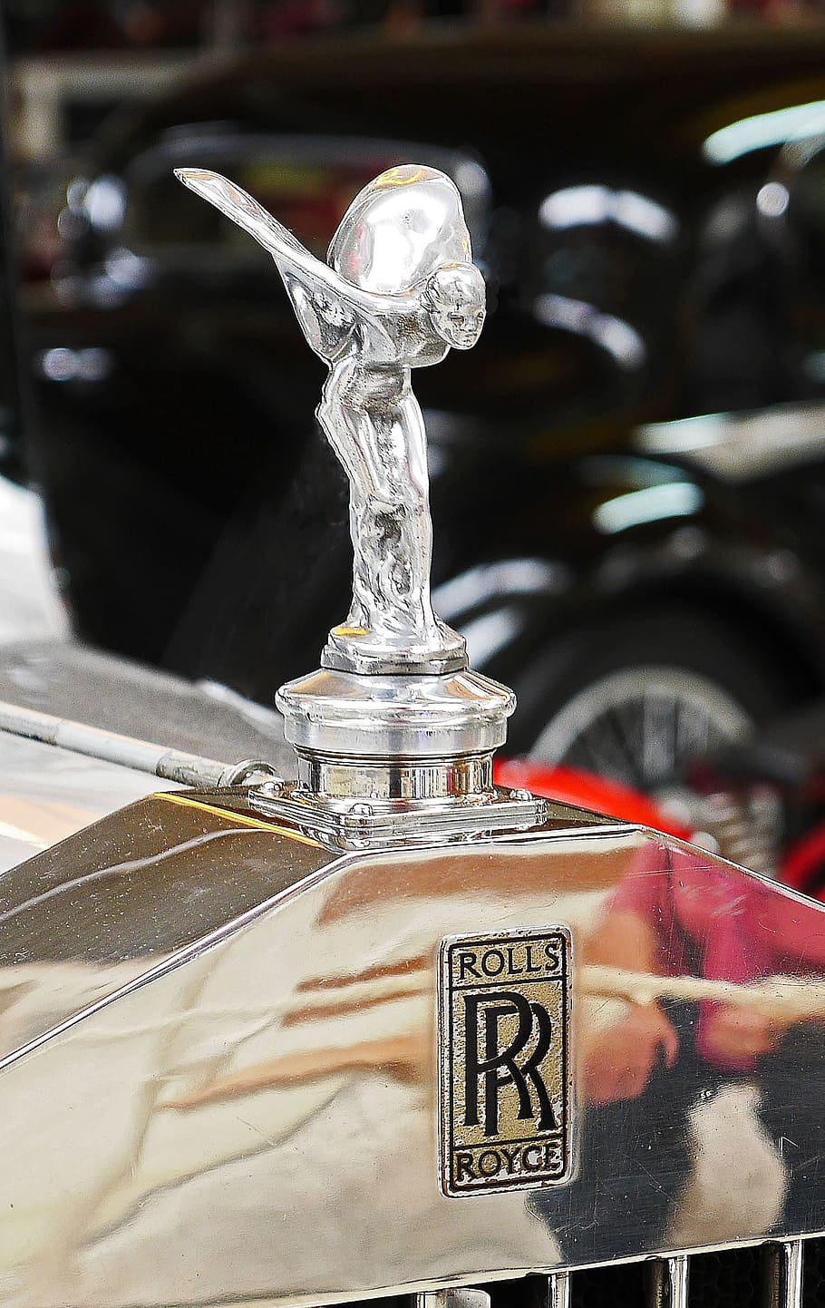 Rolls Royce, Cool, Figure, emily, cool figure, oldtimer, museum, cleaned, blank, exhibit