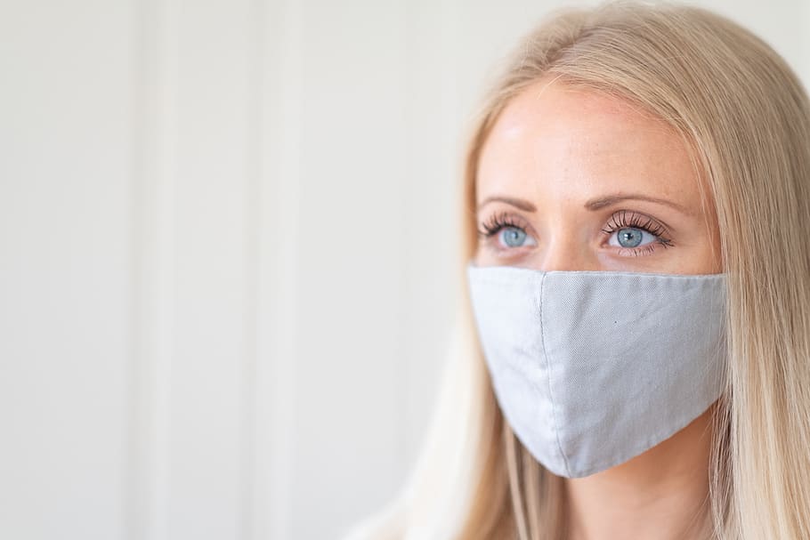 face, mask, person, woman, health, safety, virus, covid-19, coronavirus, disease