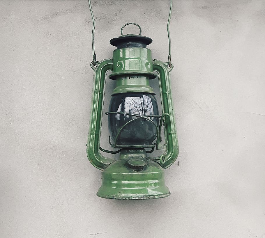 replacement lamp, kerosene lamp, old, mood, light, oil, old lamp, decorative lamp, village, country house