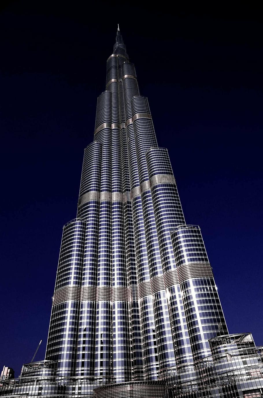 menara burj khalifa, burj khalifa, dubai, pencakar langit, arsitektur, struktur gedung, modern, gedung perkantoran, menara, eksterior bangunan