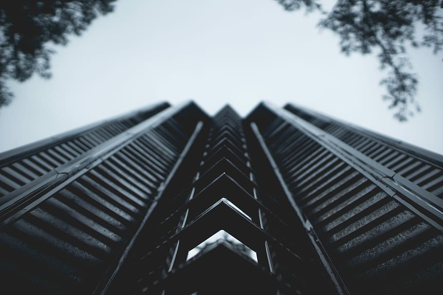 architectural, photograph, structure, architecture, built Structure, skyscraper, building Exterior, outdoors, low Angle View, business