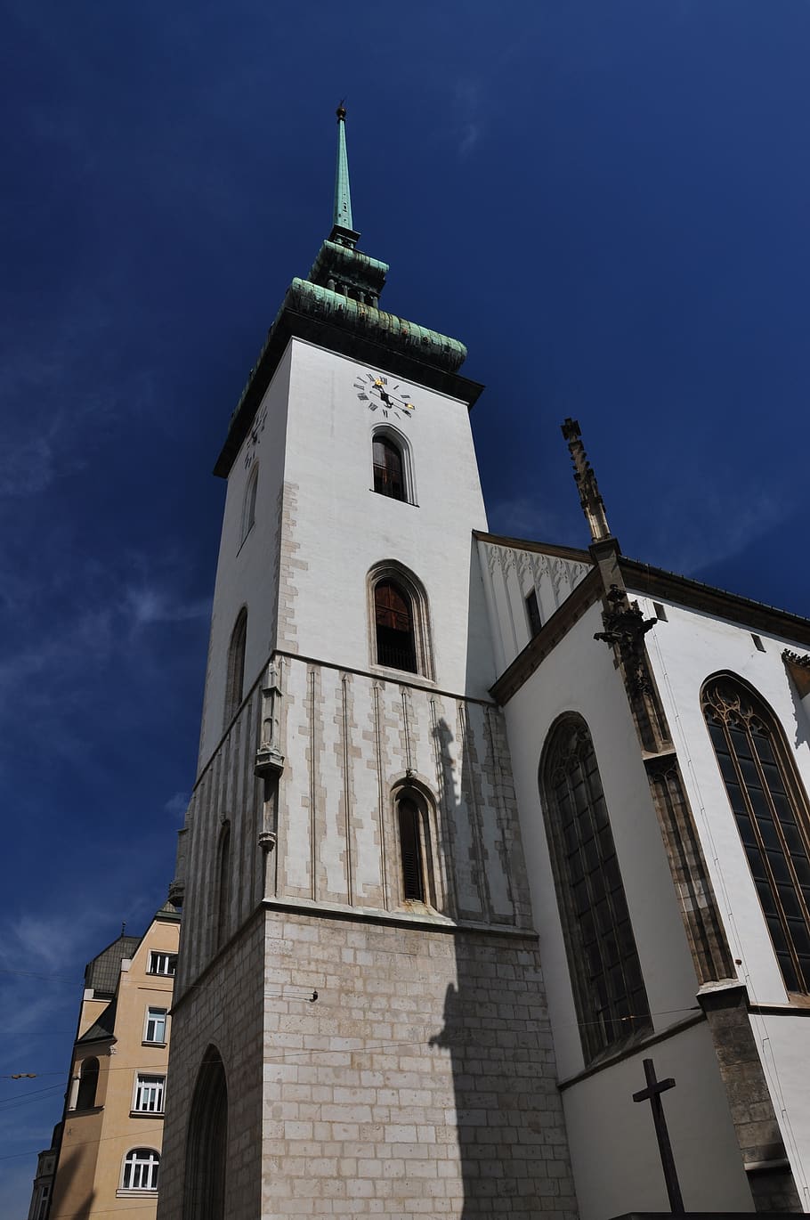 church, the church of st, jakub, jacob in brno, monument, architecture, sacral, old, tower, steeple
