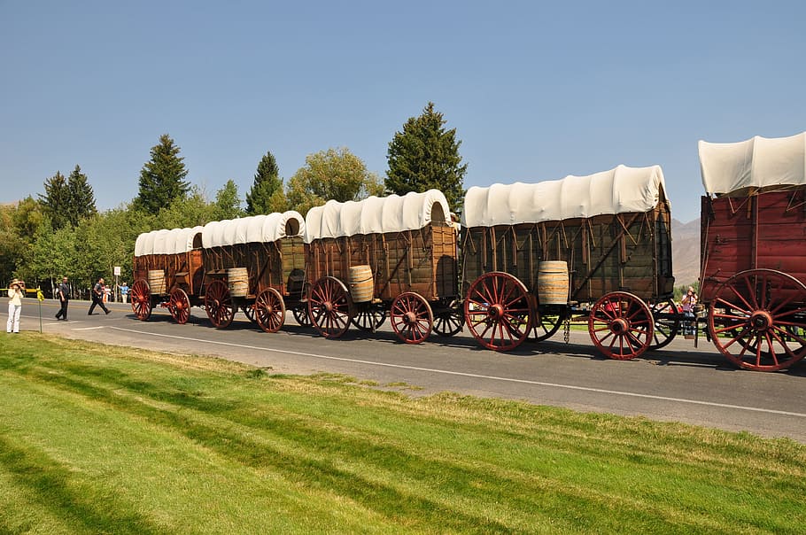 Vagones, Sun Valley, Old Wagon Wheel, vaquero, occidental, vagón, rueda, oxidado, transporte, madera
