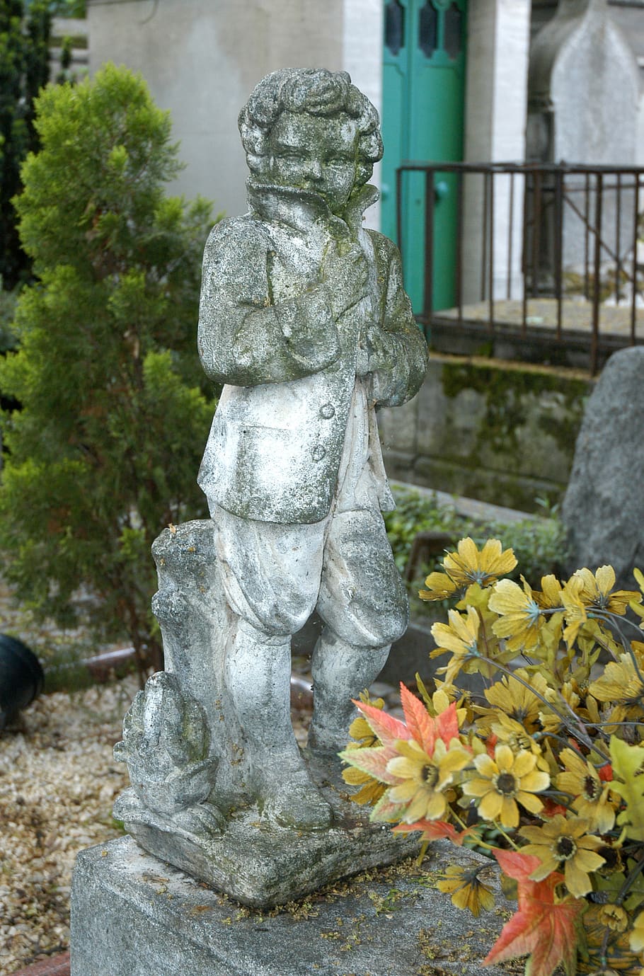 cementerio, París, ciudad, escultura, tumba, memorial, muerte, descanso, viejo cementerio, piedra