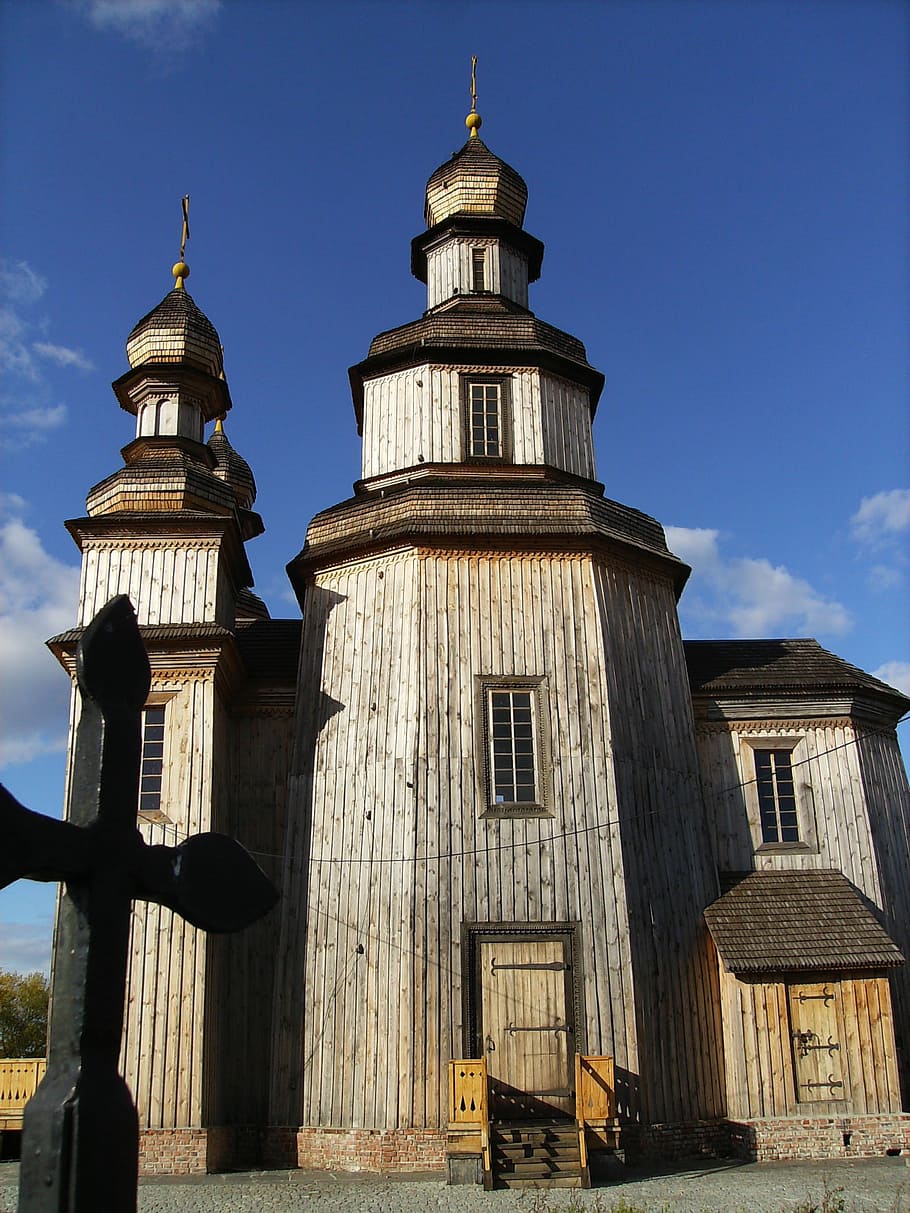 church of st nicholas, george, sedniw, ukraine, architecture, built structure, building exterior, sky, building, nature