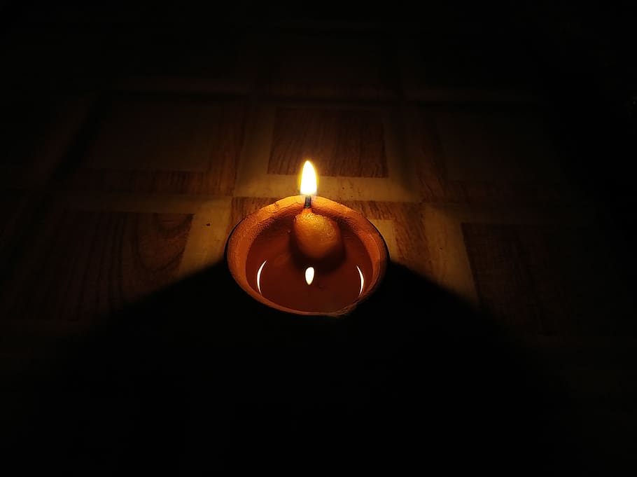 diwali, diya, lâmpadas de barro, luzes, deepawali, festival, chama, fogo, queimando, fogo - fenômeno natural