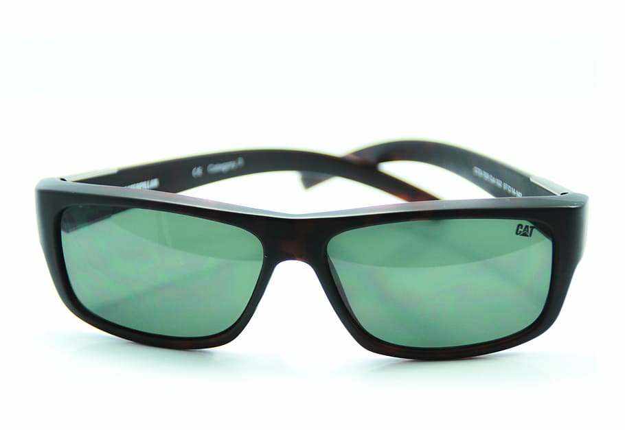 bezel, sunglasses, black, green, glass, white, white background, glasses, fashion, cut out