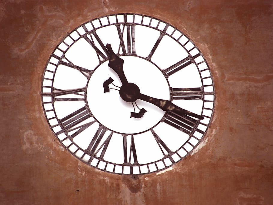 tempo, relógio, calendário, torre do relógio, cidade, lancetas, historiador, antiga, arquitetura, romano