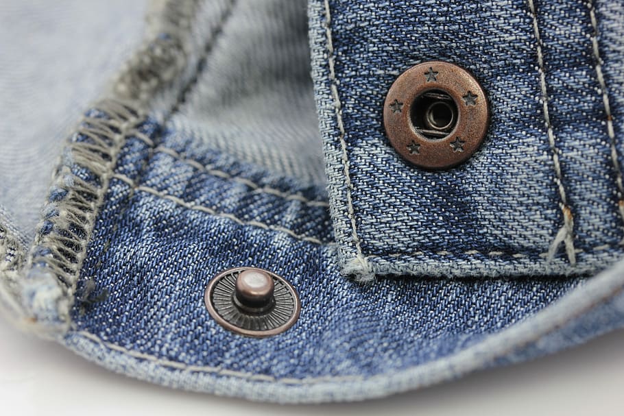 Denim, Jeans, Photography, Close, Yarn, denim, jeans, textile, blue, fabric, design