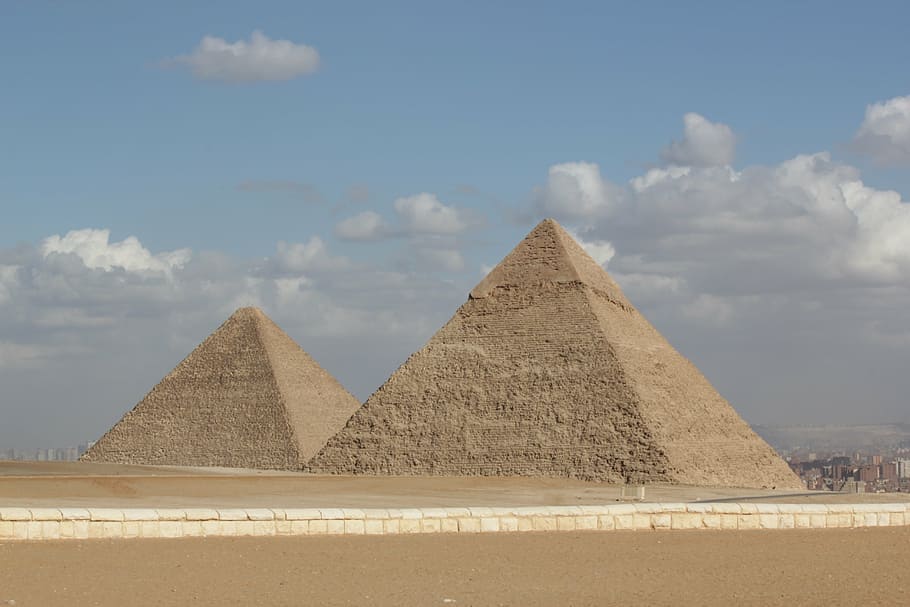 pirâmide, gizé, egito, ghyze, cairo, grande pirâmide, faraó, pirâmide Forma, cultura egípcia, a esfinge