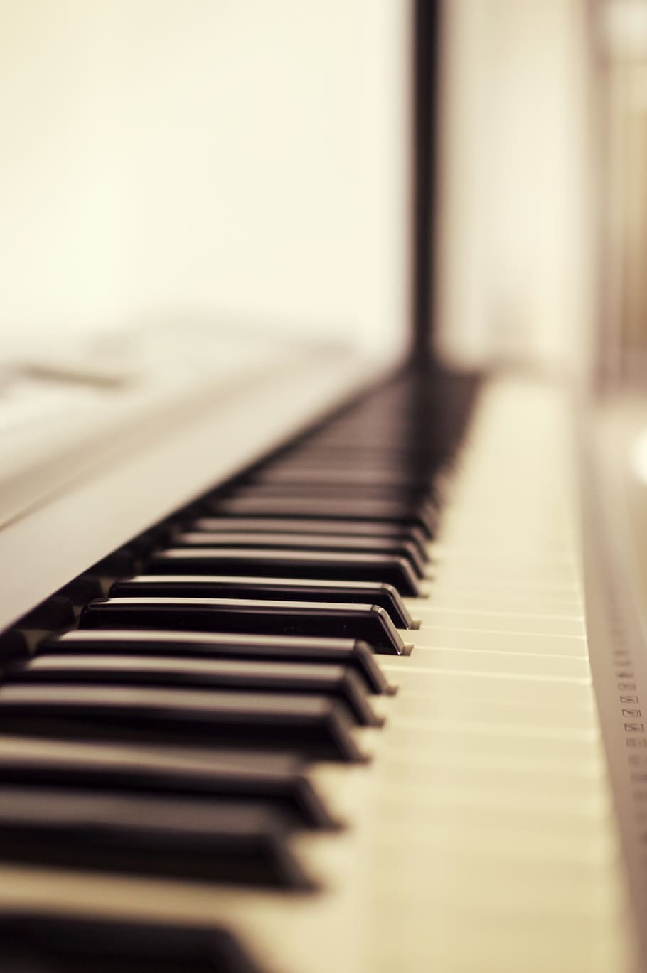 piano, keyboard, music, instrument, keys, musical instrument, musical equipment, piano key, selective focus, arts culture and entertainment