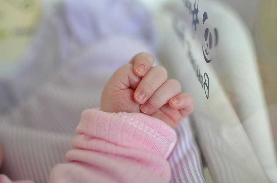 tangan, bayi, gadis, kecil, anak, ibu, cinta, bayi baru lahir, anak perempuan, keluarga