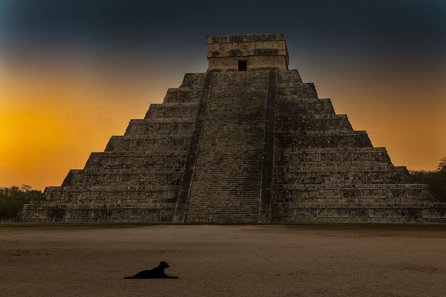 templo maia, chichen itza, maia, yucatan, civilização, antiga, pirâmide, templo, ruína, amanhecer