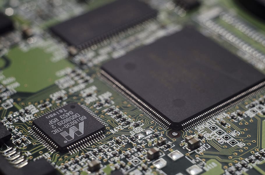 chip, repuesto, computadora, ps, pc, circuito integrado, chipset, zócalo, placa de circuito, industria electrónica