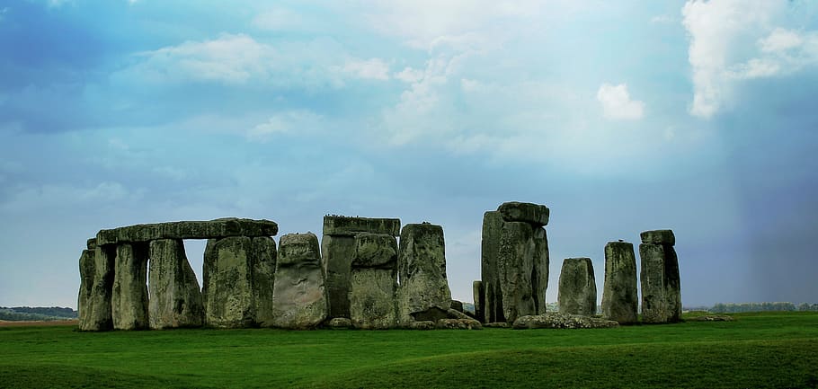Stonehenge, Pedras, Inglaterra, Rocha, religioso, megálito, histórico, antiga, Wiltshire, pré-histórico