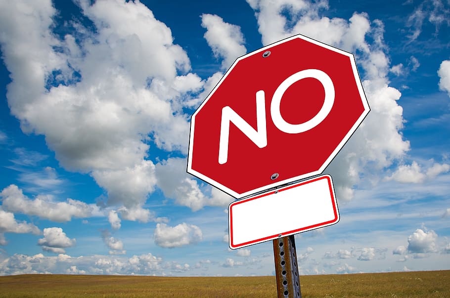 red, white, signage, daytime, stop, stop sign, clouds, traffic, road sign, containing