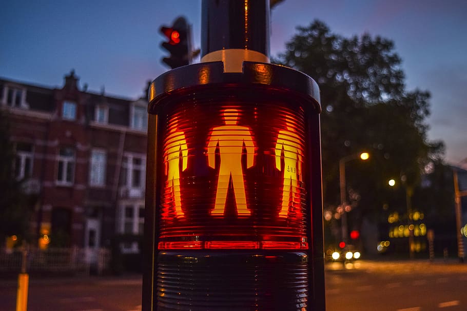 traffic lights, road, traffic, junction, signal, red, stop, city, security, light