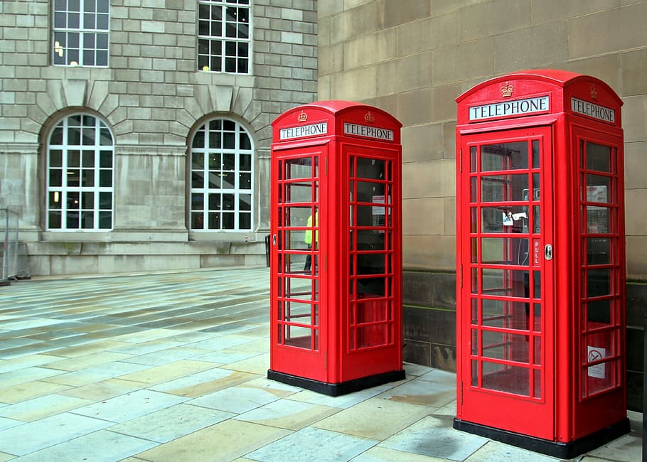 Phone, England, Booth, red, telephone Booth, london - England, telephone, uK, communication, british Culture