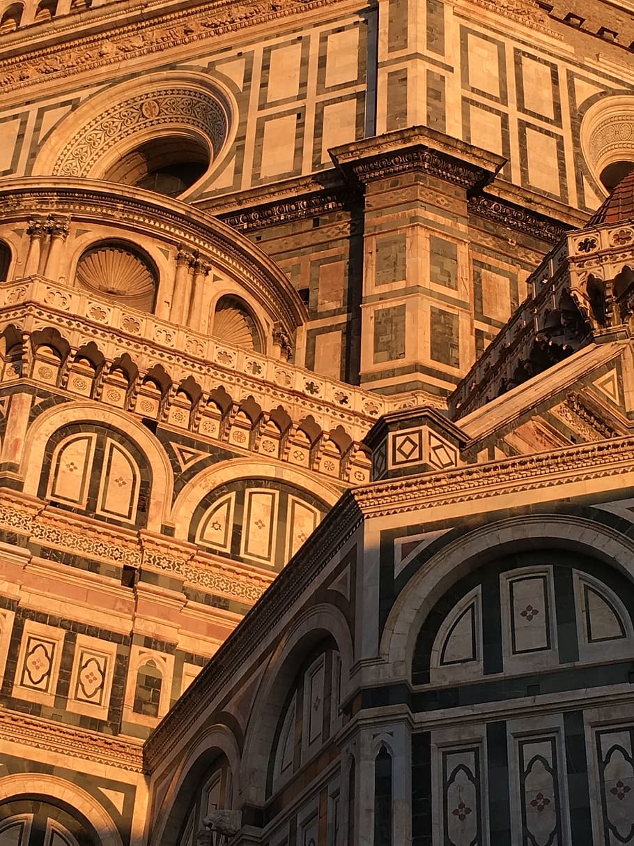 Duomo, Florencia, Italia, arquitectura, Europa, hito, edificio, cúpula, Fiore, estructura construida