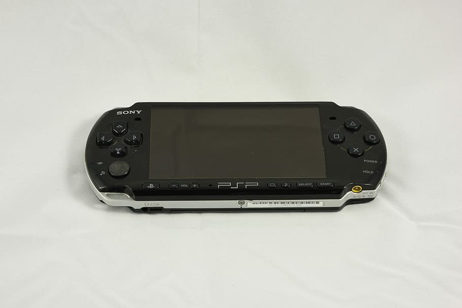 back, sony psp, console, Psp, Playstation, Video, Video Game, Handheld, playstation, game system, black