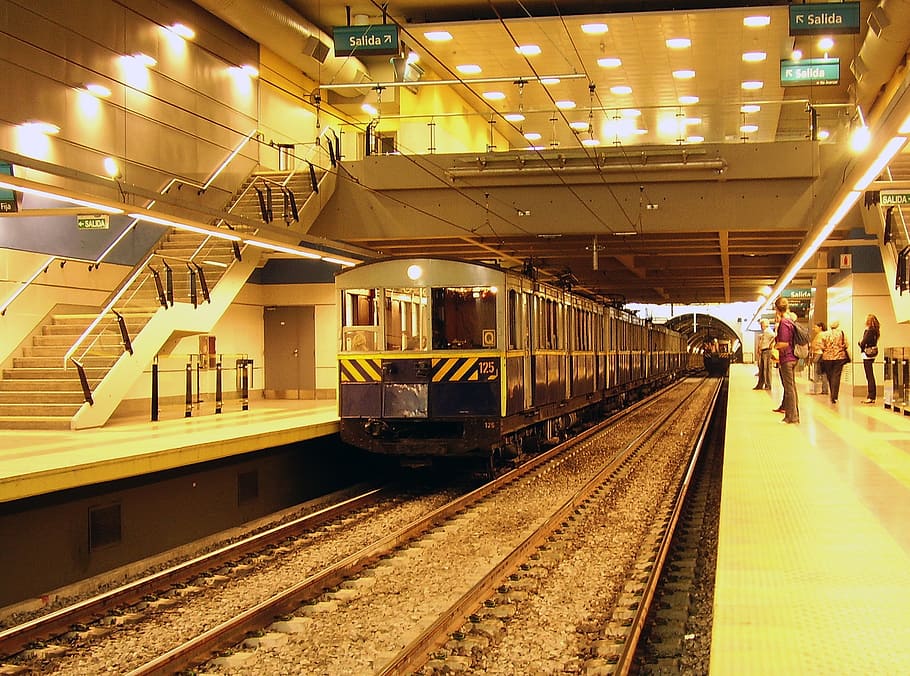 subway, suteba, underground, buenos aires, transportation, train, railroad Track, station, railroad Station Platform, travel