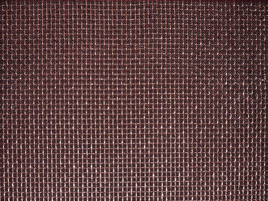 textil marrón, tela, malla, órgano, cobre, metalizado, fondos, fotograma completo, patrón, texturizado