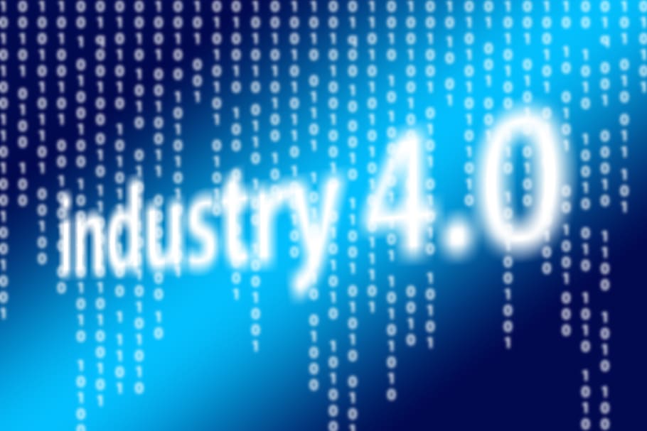 industri 4.0 ilustrasi, industri, industri 4, internet hal, proyek, roda gigi, teknologi tinggi, strategi, penelitian, teknologi